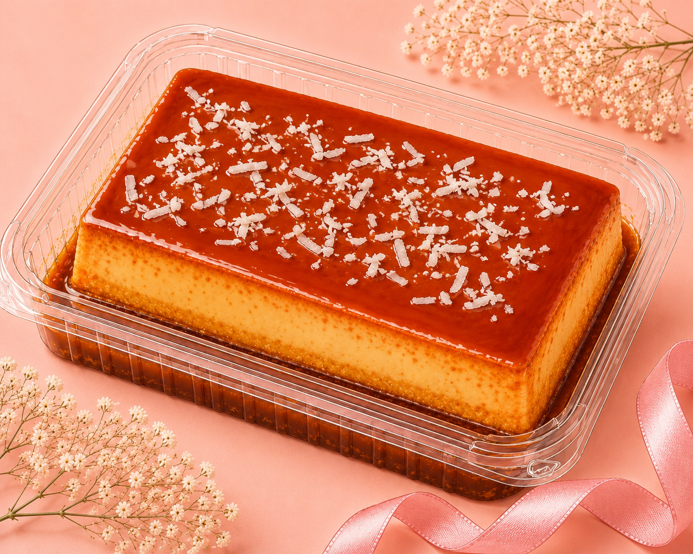 Coconut flan